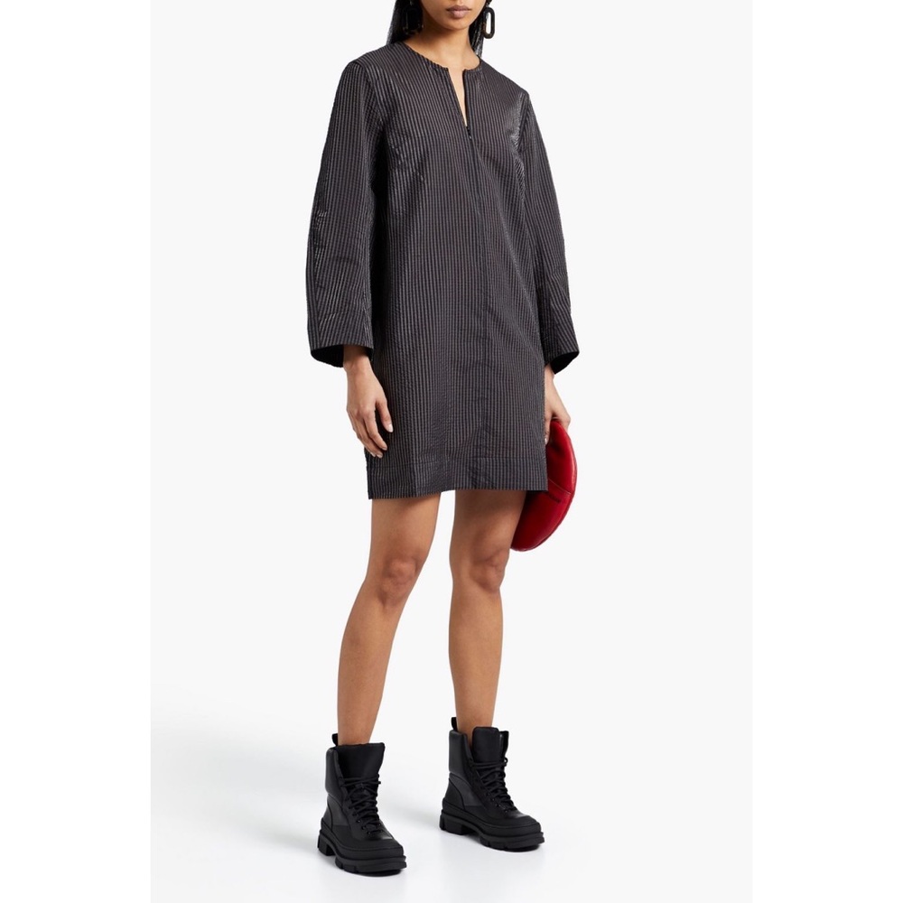 Ganni Checked Mini Dress